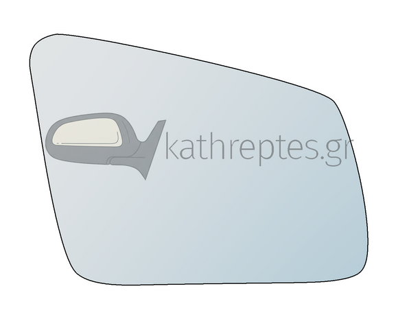 Εξωτερικός καθρέφτης αυτοκινήτου Mercedes S Coupe Class 2011-2013
