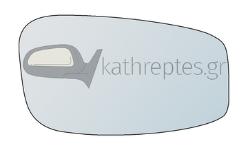 Εξωτερικός καθρέφτης αυτοκινήτου Lancia Musa 2004-2009