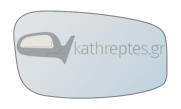 Εξωτερικός καθρέφτης αυτοκινήτου Fiat Idea 2001-2008