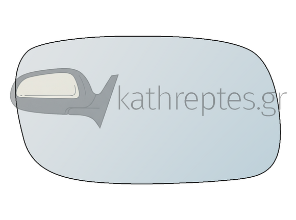 Εξωτερικός καθρέφτης αυτοκινήτου Opel Calibra 1989-1997