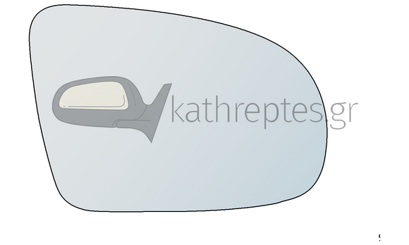 Εξωτερικός καθρέφτης αυτοκινήτου Opel Corsa B 1993-2000