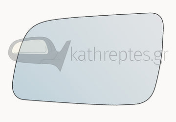 Εξωτερικός καθρέφτης αυτοκινήτου Opel Astra G 1998-2004