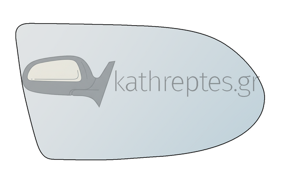 Εξωτερικός καθρέφτης αυτοκινήτου Opel Zafira A 1999-2005