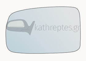Εξωτερικός καθρέφτης αυτοκινήτου Fiat Panda 2003-2009