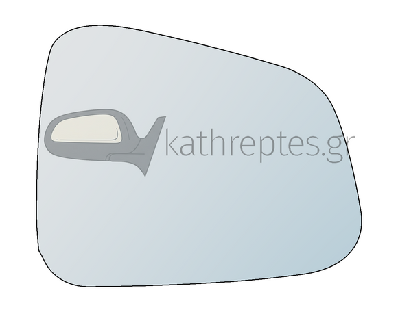 Εξωτερικός καθρέφτης αυτοκινήτου Opel Mokka X 2012