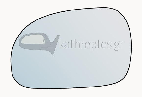 Εξωτερικός καθρέφτης αυτοκινήτου Peugeot 406 1995-2005