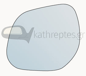 Εξωτερικός καθρέφτης αυτοκινήτου Mitsubishi Outlander 2007-2012