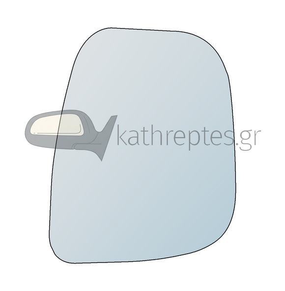 Εξωτερικός καθρέφτης αυτοκινήτου Peugeot Partner Tepee 2013