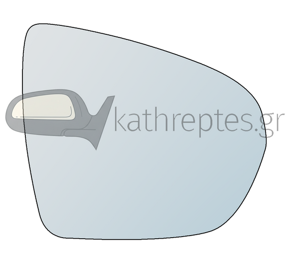 Εξωτερικός καθρέφτης αυτοκινήτου Peugeot 5008 II 2016
