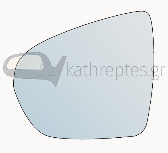 Εξωτερικός καθρέφτης αυτοκινήτου Peugeot 5008 II 2016