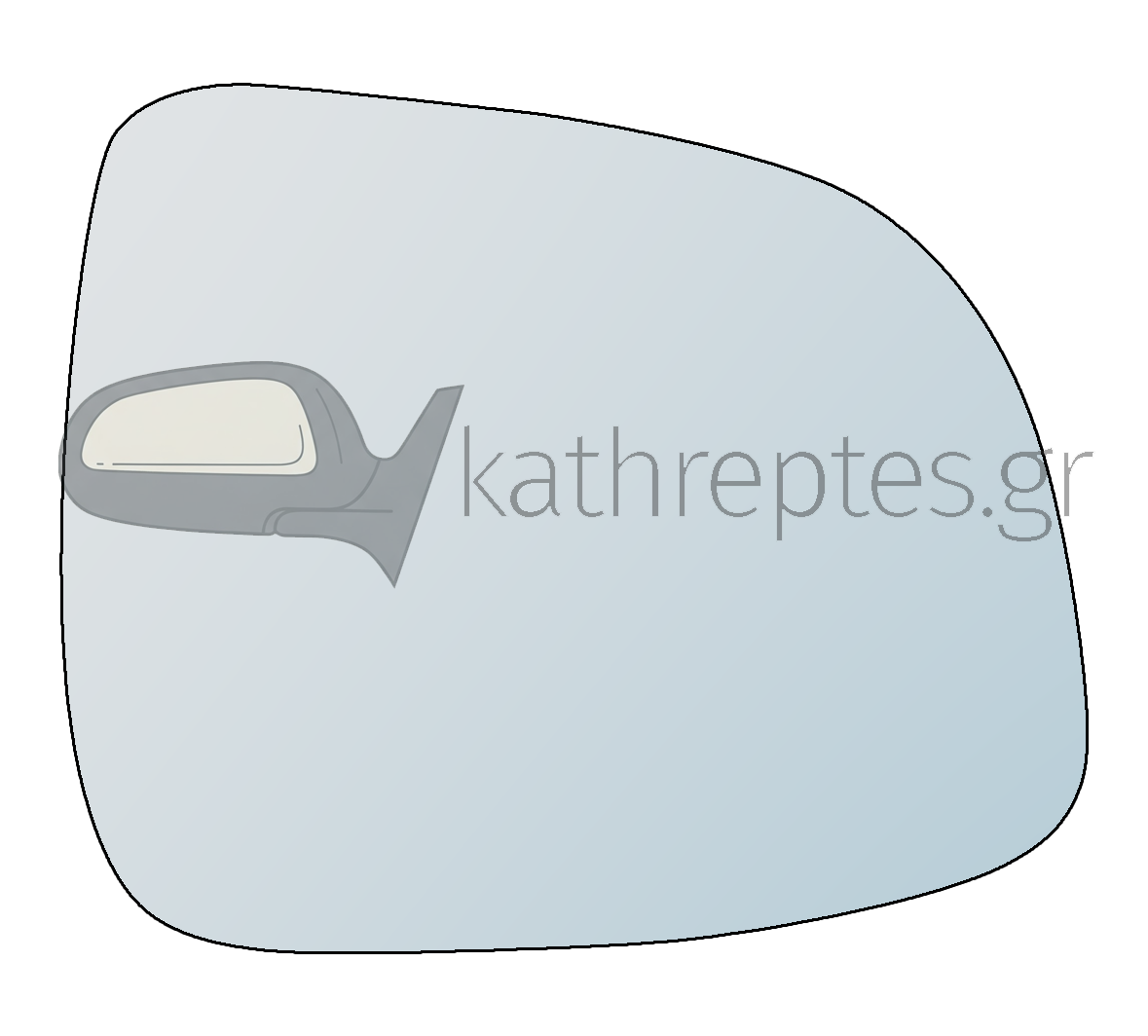 Εξωτερικός καθρέφτης αυτοκινήτου Fiat Sedici 2006-2011
