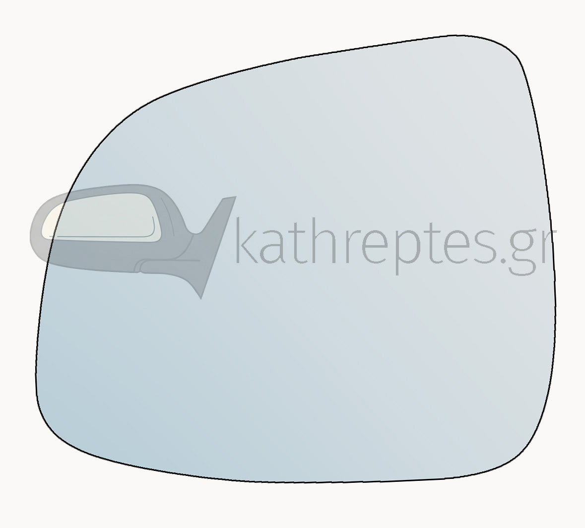 Εξωτερικός καθρέφτης αυτοκινήτου Fiat Sedici 2006-2011