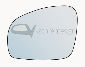 Εξωτερικός καθρέφτης αυτοκινήτου Skoda Fabia 2007-2014