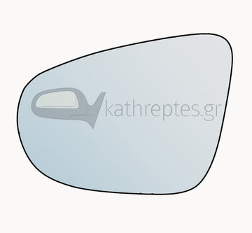 Εξωτερικός καθρέφτης αυτοκινήτου Volkswagen Golf VI 2008-2012