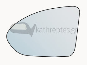 Εξωτερικός καθρέφτης αυτοκινήτου Volkswagen Golf 7 2012-2020