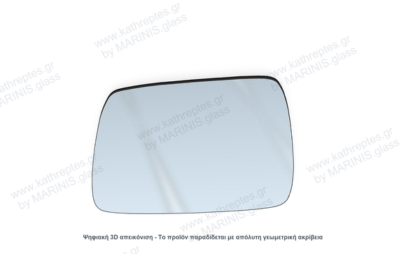 Κρύσταλλο καθρέπτη Κρύσταλλο Καθρέπτη BMW 316ti Compact 2001-2004 Δεξιός (Συνοδηγού)