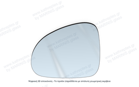 Κρύσταλλο καθρέπτη Κρύσταλλο Καθρέπτη Daewoo Matiz 2005-2009 Αριστερός (Οδηγού)