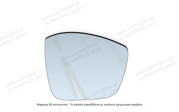 Κρύσταλλο καθρέπτη Κρύσταλλο Καθρέπτη Citroen C3 2024-2026 Δεξιός (Συνοδηγού)