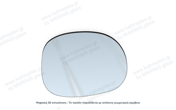 Κρύσταλλο καθρέπτη Κρύσταλλο Καθρέπτη Citroen Xsara 2000-2006 Δεξιός (Συνοδηγού)
