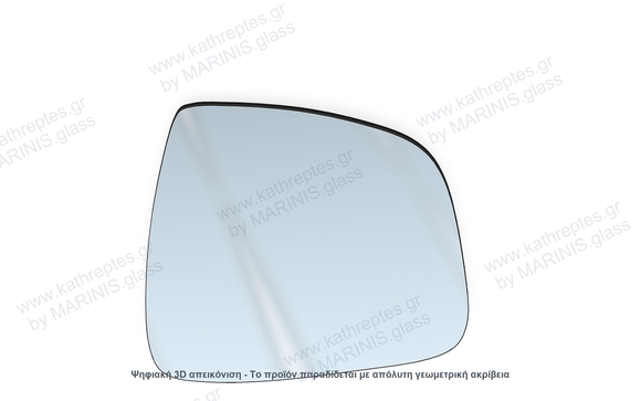 Κρύσταλλο καθρέπτη Κρύσταλλο Καθρέπτη Mahindra Verito 2007-2020 Δεξιός (Συνοδηγού)