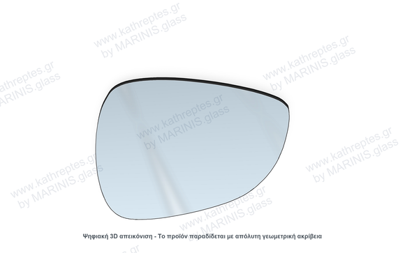 Κρύσταλλο καθρέπτη Κρύσταλλο Καθρέπτη Ford Transit Courier 2014-2023 Δεξιός (Συνοδηγού)