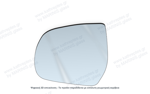 Κρύσταλλο καθρέπτη Κρύσταλλο Καθρέπτη Mazda Tribute 2001-2008 Αριστερός (Οδηγού)