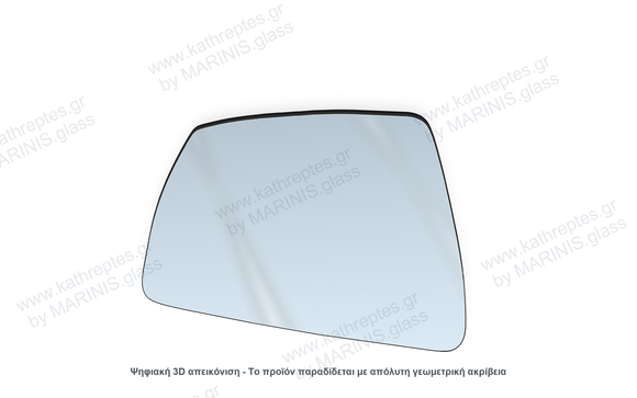 Κρύσταλλο καθρέπτη Κρύσταλλο Καθρέπτη Hyundai Tiburon 2002-2008 Αριστερός (Οδηγού)
