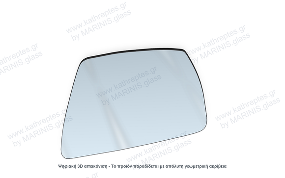 Κρύσταλλο καθρέπτη Κρύσταλλο Καθρέπτη Hyundai Tiburon 2002-2008 Δεξιός (Συνοδηγού)