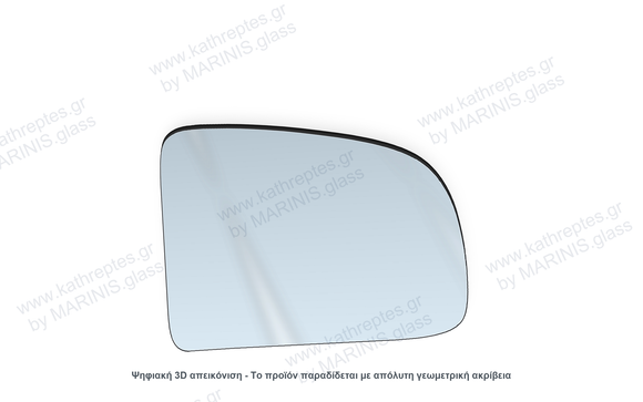 Κρύσταλλο καθρέπτη Κρύσταλλο Καθρέπτη Hyundai Accent 1994-2000 Δεξιός (Συνοδηγού)