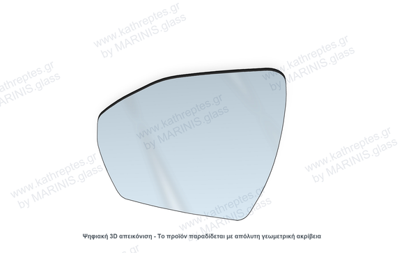 Κρύσταλλο καθρέπτη Κρύσταλλο Καθρέπτη Hyundai Santa Cruz 2021-present Αριστερός (Οδηγού)