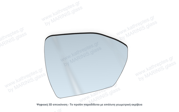 Κρύσταλλο καθρέπτη Κρύσταλλο Καθρέπτη Hyundai Santa Cruz 2021-present Δεξιός (Συνοδηγού)