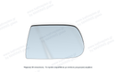 Κρύσταλλο καθρέπτη Κρύσταλλο Καθρέπτη Ford Festiva Mini Wagon 1996-2002 Δεξιός (Συνοδηγού)