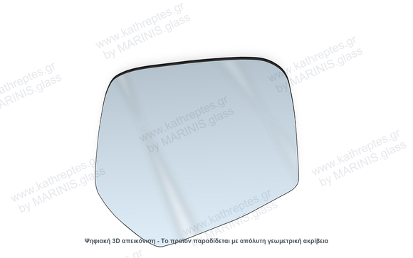 Κρύσταλλο καθρέπτη Κρύσταλλο Καθρέπτη Mitsubishi Pajero Sport / Montero Sport / Challenger 2008-2015 Δεξιός (Συνοδηγού)