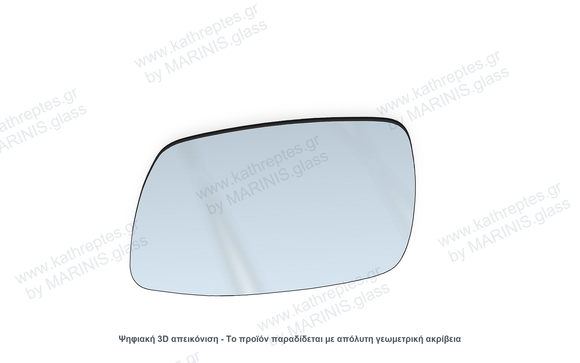Κρύσταλλο καθρέπτη Κρύσταλλο Καθρέπτη Opel Kadett (F-body) 1991-1998 Αριστερός (Οδηγού)