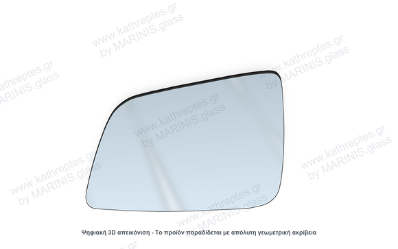 Κρύσταλλο καθρέπτη Κρύσταλλο Καθρέπτη Vauxhall Zafira 1999-2005 Αριστερός (Οδηγού)