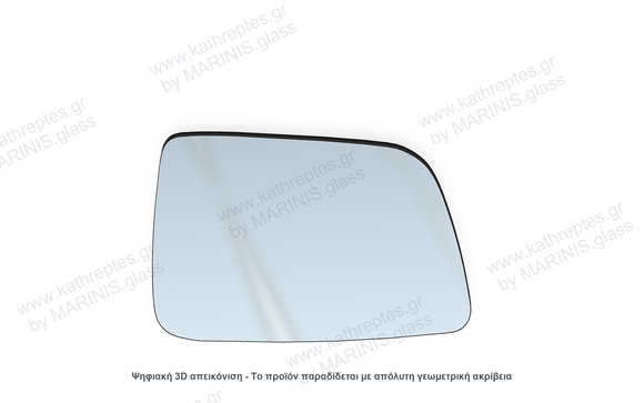 Κρύσταλλο καθρέπτη Κρύσταλλο Καθρέπτη Vauxhall Zafira 1999-2005 Δεξιός (Συνοδηγού)