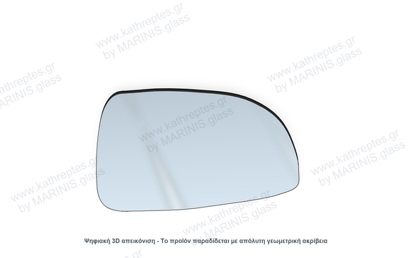 Κρύσταλλο καθρέπτη Κρύσταλλο Καθρέπτη Holden Astra H 2004-2009 Δεξιός (Συνοδηγού)