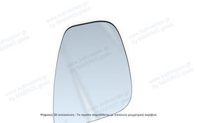 Κρύσταλλο καθρέπτη Κρύσταλλο Καθρέπτη Toyota ProAce City / Verso 2019-2026 Δεξιός (Συνοδηγού)