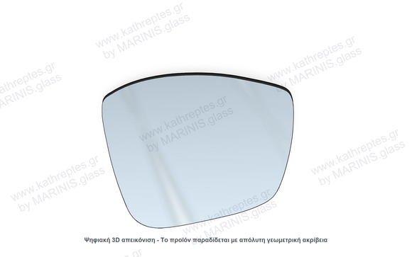 Κρύσταλλο καθρέπτη Κρύσταλλο Καθρέπτη Fiat 600e 2023-present Δεξιός (Συνοδηγού)