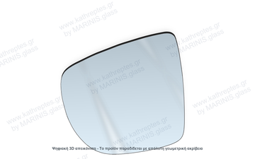 Κρύσταλλο καθρέπτη Κρύσταλλο Καθρέπτη Renault Zoe 2012-2019 Αριστερός (Οδηγού)
