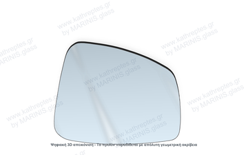 Κρύσταλλο καθρέπτη Κρύσταλλο Καθρέπτη Renault Scenic / Grand Scenic 2009-2016 Δεξιός (Συνοδηγού)