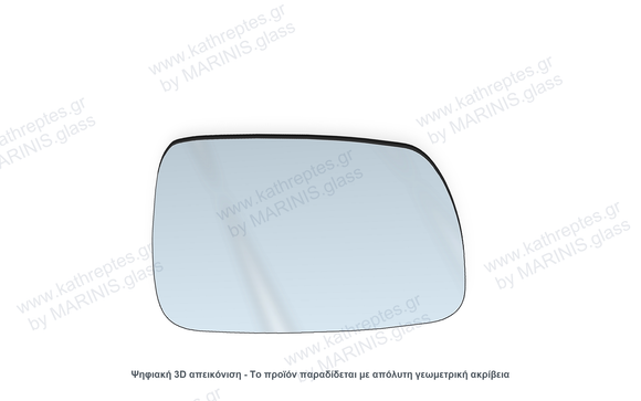 Κρύσταλλο καθρέπτη Κρύσταλλο Καθρέπτη SEAT Cordoba 2002-2009 Δεξιός (Συνοδηγού)