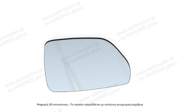 Κρύσταλλο καθρέπτη Κρύσταλλο Καθρέπτη Skoda Roomster 2006-2015 Δεξιός (Συνοδηγού)