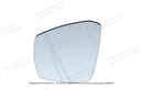 Κρύσταλλο καθρέπτη Κρύσταλλο Καθρέπτη SEAT Leon 2012-2020 Δεξιός (Συνοδηγού)
