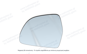 Κρύσταλλο καθρέπτη Κρύσταλλο Καθρέπτη Volkswagen CC 2012-2017 Αριστερός (Οδηγού)