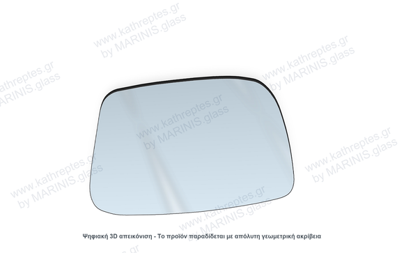 Κρύσταλλο καθρέπτη Κρύσταλλο Καθρέπτη Toyota Passo 2004-2010 Δεξιός (Συνοδηγού)