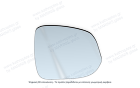 Κρύσταλλο καθρέπτη Κρύσταλλο Καθρέπτη Toyota Fortuner 2015-2020 Δεξιός (Συνοδηγού)