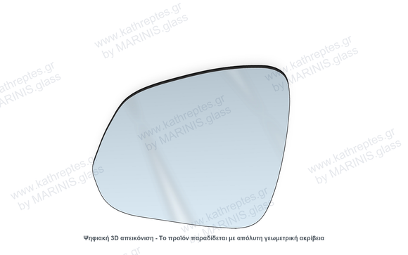 Κρύσταλλο καθρέπτη Κρύσταλλο Καθρέπτη Suzuki Across 2020-2026 Αριστερός (Οδηγού)