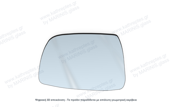 Κρύσταλλο καθρέπτη Κρύσταλλο Καθρέπτη Toyota Echo 1999-2005 Αριστερός (Οδηγού)