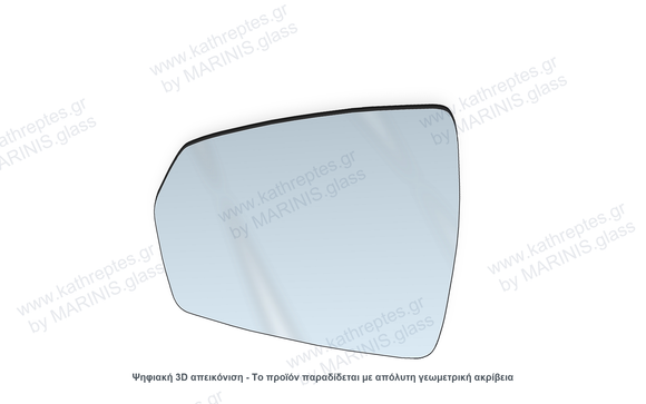 Κρύσταλλο καθρέπτη Κρύσταλλο Καθρέπτη Volkswagen Taigo 2020-2024 Αριστερός (Οδηγού)